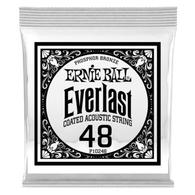 Ernie Ball 0248 Everlast Coated Phosphor Bronze .048