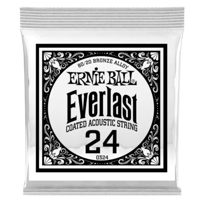 Ernie Ball 0324 Everlast Coated 80/20 Bronze .024