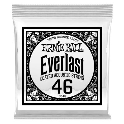 Ernie Ball 0346 Everlast Coated 80/20 Bronze .046