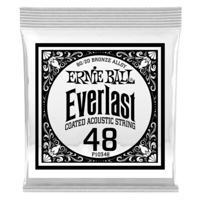 Ernie Ball 0348 Everlast Coated 80/20 Bronze .048