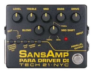 Tech21 SansAmp Para Driver DI (v2) - preamplificatore a pedale