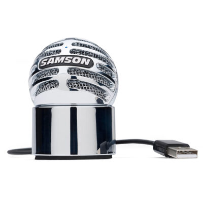 Samson METEORITE MIC - Microfono a Condensatore USB - Chrome