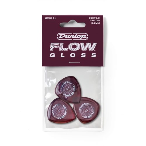 Dunlop 550P300 Flow Gloss 3.0mm 3/Player