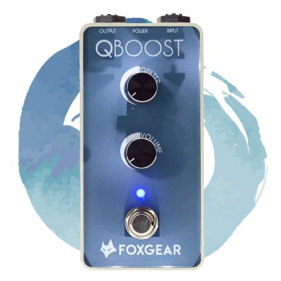 Foxgear QBOOST - Pedale boost parametrico per chitarra