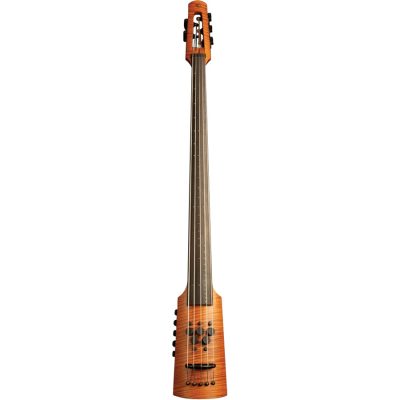 NS Design CR5 Omni Bass 5 Fretless Amber Stain