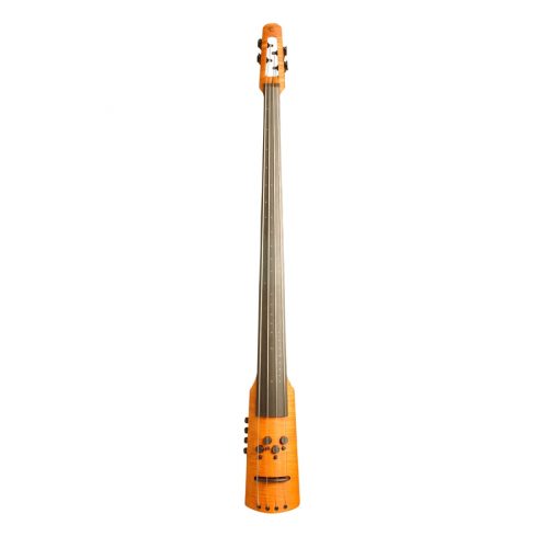 NS Design CR4M Electric Upright Bass 4 Amber Stain EMG Pickup