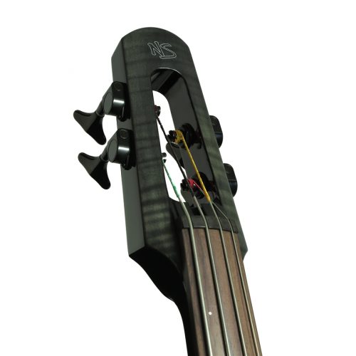 NS Design WAV4 Electric Upright Bass 4 Transparent Black