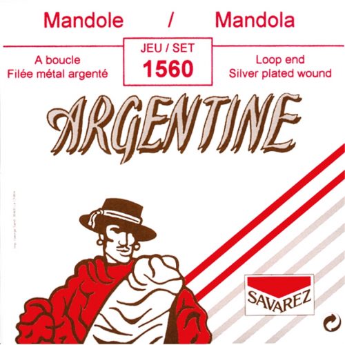 Argentine 1560 Set 8 Corde Loop End Mandola