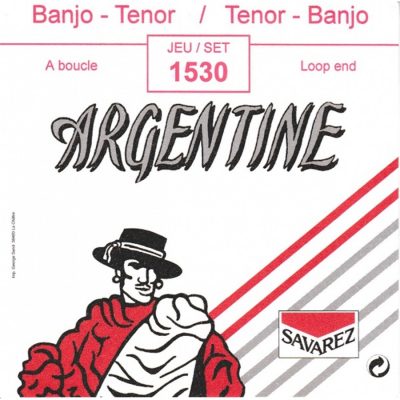 Argentine 1530 Set 4 Corde Loop End Banjo Tenore