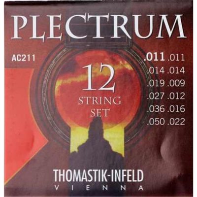 Thomastik Plectrum AC211 set chitarra acustica 12 corde