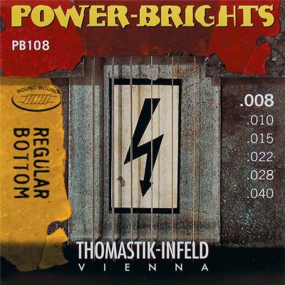 Thomastik Power-Brights PB108 set chitarra elettrica