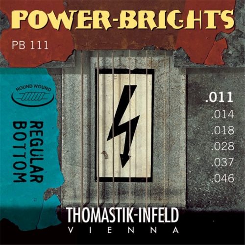 Thomastik Power-Brights PB37 corda chitarra elettrica RE