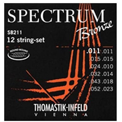 Thomastik Spectrum Bronze SB211 set chitarra 12 corde