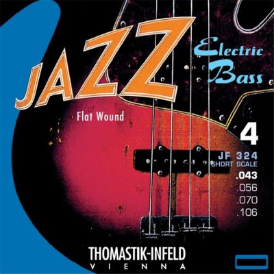 Thomastik Jazz Flat Wound JF324 set basso 4 corde