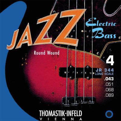 Thomastik Jazz Round Wound JR344 set basso 4 corde