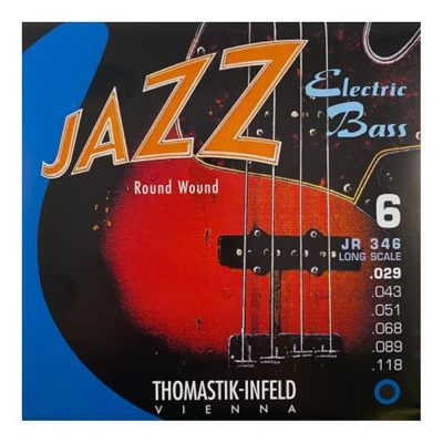 Thomastik Jazz Round Wound JR346 set basso 6 corde