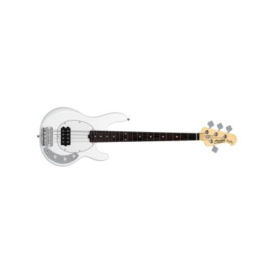 Sterling by Music Man Stingray Short Scale 4 Corde Olympic White