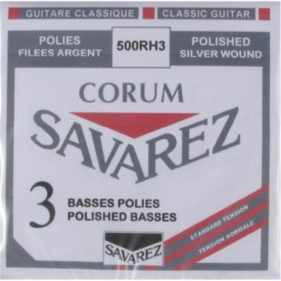 Savarez 500RH3 Set 3 Bassi Corum Polish