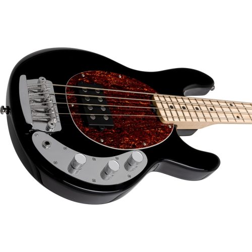 Sterling by Music Man Stingray Short Scale 4 Corde Black