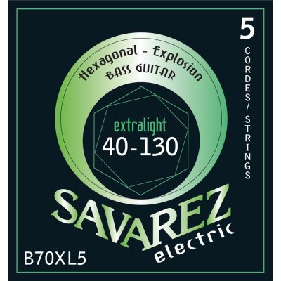 Savarez B70XL5 Extra Light Set 040/130