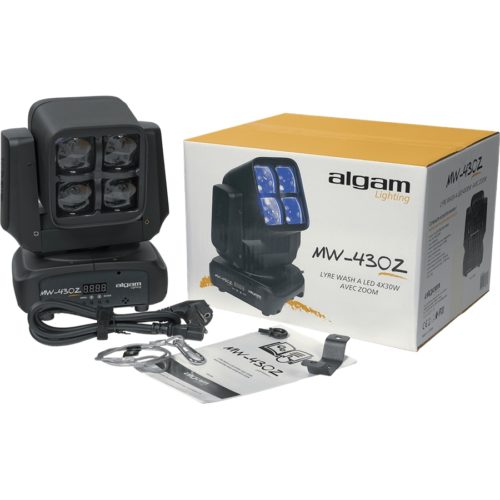 Algam Lighting MW430Z WASH Testa Mobile + Zoom