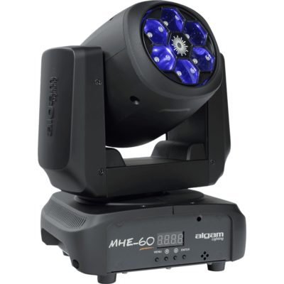 Algam Lighting MHE60 WASH Testa Mobile 60W + Laser