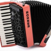 HOHNER BRAVO MYCOLOR III 72 FIRE (RAL D2-020 50 30)