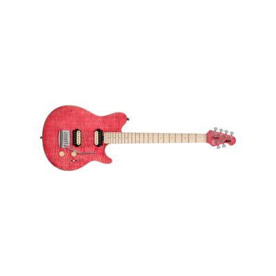 Sterling by Music Man Axis AX3 Flame Maple Stain Pink