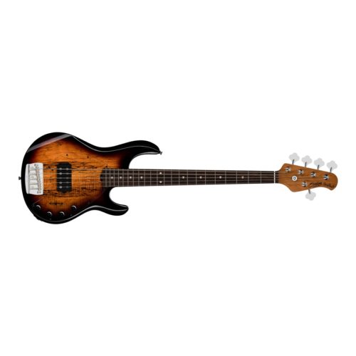 Sterling by Music Man RAY35 Spalted Maple 3 Tone Sunburst